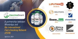 Liputan 6.Com Raih Vaccine Grant Program dari IFCN dan WhatsApp