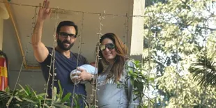 Dibuatkan Sketsa Wajah Baby Taimur, Saif Ali Khan Bahagia