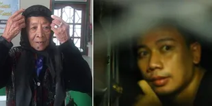 Dijenguk Nenek Tercinta, Vicky Prasetyo Berurai Air Mata