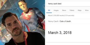 Dikabarkan Google Meninggal, Henry Cavill Unggah Foto Ini