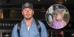 Dikritik Karena Beri Harper Dot, David Beckham Murka!