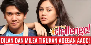 Dilan dan Milea Menirukan Rangga dan Cinta, Seperti Apa Jadinya?