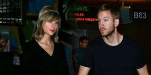 Dinner Romantis, Taylor Swift & Calvin Harris Bergandengan Erat