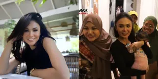 Dipanggil Manet, Ini 8 Potret Yuni Shara Gendong Anak Aurel Hermansyah - Atta Halilintar dengan Penuh Kasih