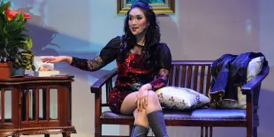 Dipuji Cocok Jadi Penyanyi Dangdut, Happy Salma Bersyukur
