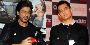 Dirumorkan Bakal Main Film Bareng, Ini Jawaban SRK - Aamir Khan