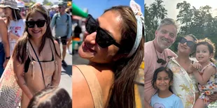 Disebut Hot Mom - Awet Muda, Ini 7 Potret Rahma Azhari yang Tetap Pede Meski Badan Terlihat Berisi