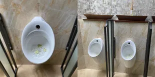 Disebut Mewah, Viral Urinoir di Jakarta Dilengkapi Es Batu dan Jeruk Nipis