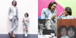Disebut Ashraf Kecil di Lagu Terbaru BCL, Ini 8 Potret Kemiripan Noah dan Mendiang Sang Ayah