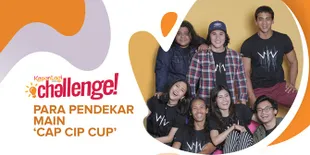 Ditantang Main Cap Cip Cup, Ternyata Sherina Kalah Lawan Yayan Ruhiyan