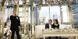 Ditanya Soal Dekor Preskon oleh Aisyahrani, Syahrini: Terima Kasih Petir