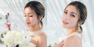 Ditemani Richard Kyle, Jessica Iskandar 'Cek Ombak' Tampil Bak Pengantin di Chapel