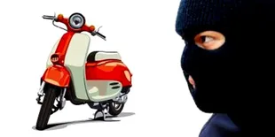 Ditolong Karena Dicopet, Seorang Bocah Malah Curi Motor Polisi