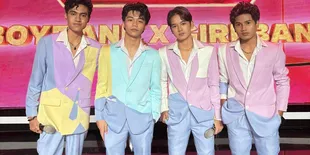 D'Squad Ikutan Tren Retro 80-an, Valen Dkk Bawa Nuansa Jadul