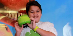 Dubbing 'THE GOOD DINOSAUR', Adam Farrel Akui Kesulitan