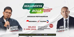 Dukung Laga Timnas Indonesia Lebih Seru Bareng Bola.com dan Bola.net di Event 'Malamnya Bola', Tiketnya Gratis!