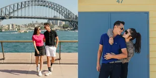 Dulu Dibilang Pasangan Beda Level, Ini Sederet Foto Kemesraan Andhika Pratama dan Ussy Sulistiawaty Liburan ke Australia