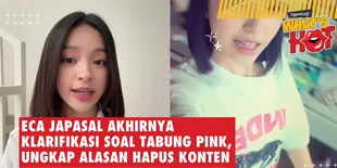 Eca Aura Akhirnya Klarifikasi Soal Tabung Pink, Ungkap Alasan Hapus Konten