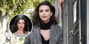 Emily Ratajkowski 'Jiplak' Gaya Bella Hadid di Red Carpet Cannes