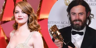 Emma Stone Cetak Hattrick, Casey Affleck Jadi Aktor Terbaik Oscar