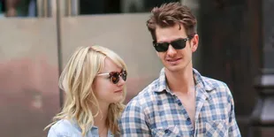 Emma Stone Jalan Sendiri, Beneran Putus Dengan Andrew Garfield?