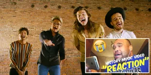 Emosi, Pria Ini Nangis Saat Nonton Klip 'History' One Direction