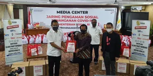 EMTEK Sumbangkan 10 Ribu Paket Sembako Untuk Bantu Masyarakat Terdampak Covid-19 Lewat Kemensos