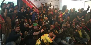 Komunitas Bikers Indonesia Turut Ramaikan Konser 'Musik Untuk Republik'