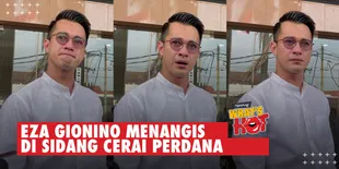 Eza Gionino Menangis Di Sidang Cerai Perdana: Saya Cinta Istri &#38; Anak-Anak Saya