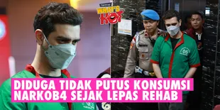 Fachri Albar Tertunduk Saat Jalani Pemeriksaan Kesehatan: Urinnya Positif Beberapa Jenis Narkob4