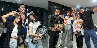 Fadly Faisal Menang Tinju Byon Combat, Begini Bentuk Dukungan Fuji dan Maudy Effrosina