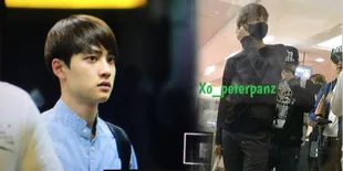 [Fancam] EXO Tiba di Bandara Soekarno Hatta, Heboh!