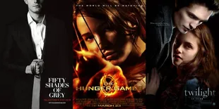 'FIFTY SHADES' Sudah Kalahkan 'TWILIGHT' Dan 'HUNGER GAMES'