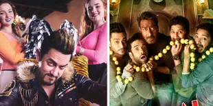 Film Mereka Clash di Bioskop, Aamir Khan dan Ajay Devgan Malah Lakukan Ini
