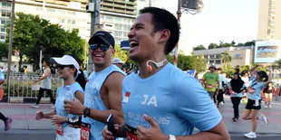 Finisher Le Minerale Running Squad Bagikan Rahasia Sukses di Jakarta Running Festival 2025