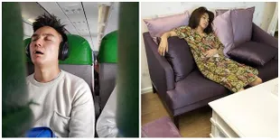 Foto 8 Seleb Yang Lagi Ketiduran, Ekspresinya Capek Banget