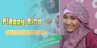 [Foto] Akibat Main Flappy Bird, Fatin Ngantuk di Kelas