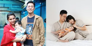 FOTO: Bikin Gemas! Putri Titian & Junior Diwawancara, Baby Iori Sibuk Hisap Jari
