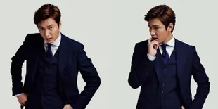 FOTO: Bikin Makin Cinta, Lee Min Ho Senyum &#38; Sapa Fans di Bandara
