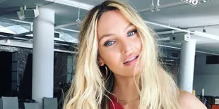 [FOTO] Cute! Candice Swanepoel Ajari Putranya Jalan Saat Piknik