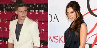 [FOTO] Cute! Saat Brooklyn Beckham Manis Manja ke Victoria