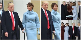 FOTO: Donald &#38; Melania Trump Gandengan Tangan Mesra
