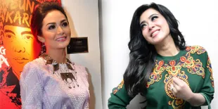 [FOTO] Duel Gaya Glamor Syahrini - Krisdayanti, Siapa Pilihanmu?