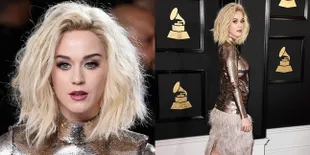 FOTO Gaya Kece Katy Perry, Red Carpet Hingga Panggung Grammy 2017