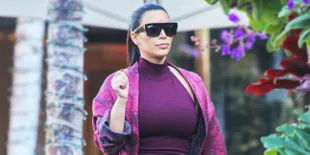 [FOTO] Inikah Wajah Asli Kim Kardashian Saat Bangun Tidur?