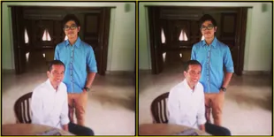 [FOTO] Kaesang Pangarep Ajak Sang Ayah, Jokowi Jadi Alay