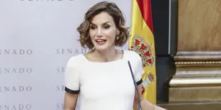 FOTO: Ketahuan! Ratu Letizia Kembali Pakai 'Baju Bekas'