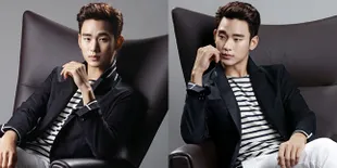 FOTO: Kim Soo Hyun Pose Heboh di Samping Bae Yong Jun &#38; Istri