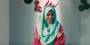 [FOTO] Lama Menghilang, Dijah Yellow Kini Mantap Berhijab
