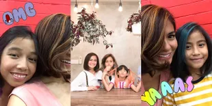 [FOTO] Libur Sekolah, Anak Meisya Siregar dan Ersa Mayori Minta Ubah Tampilan Rambut